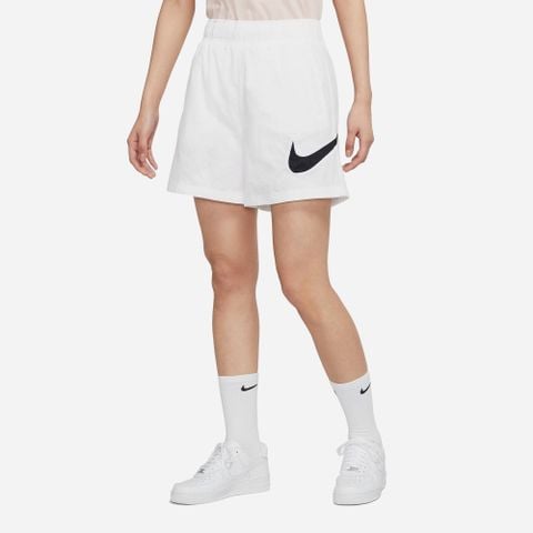 Nike - Quần ngắn thể thao Nữ Women's Nike Aswnsw Essential Woven High-Rise Shorts