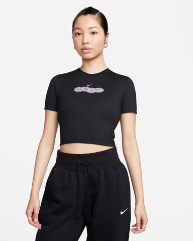 Nike - Áo tay ngắn thể thao Nữ Sportswear Women's Cropped T-Shirt