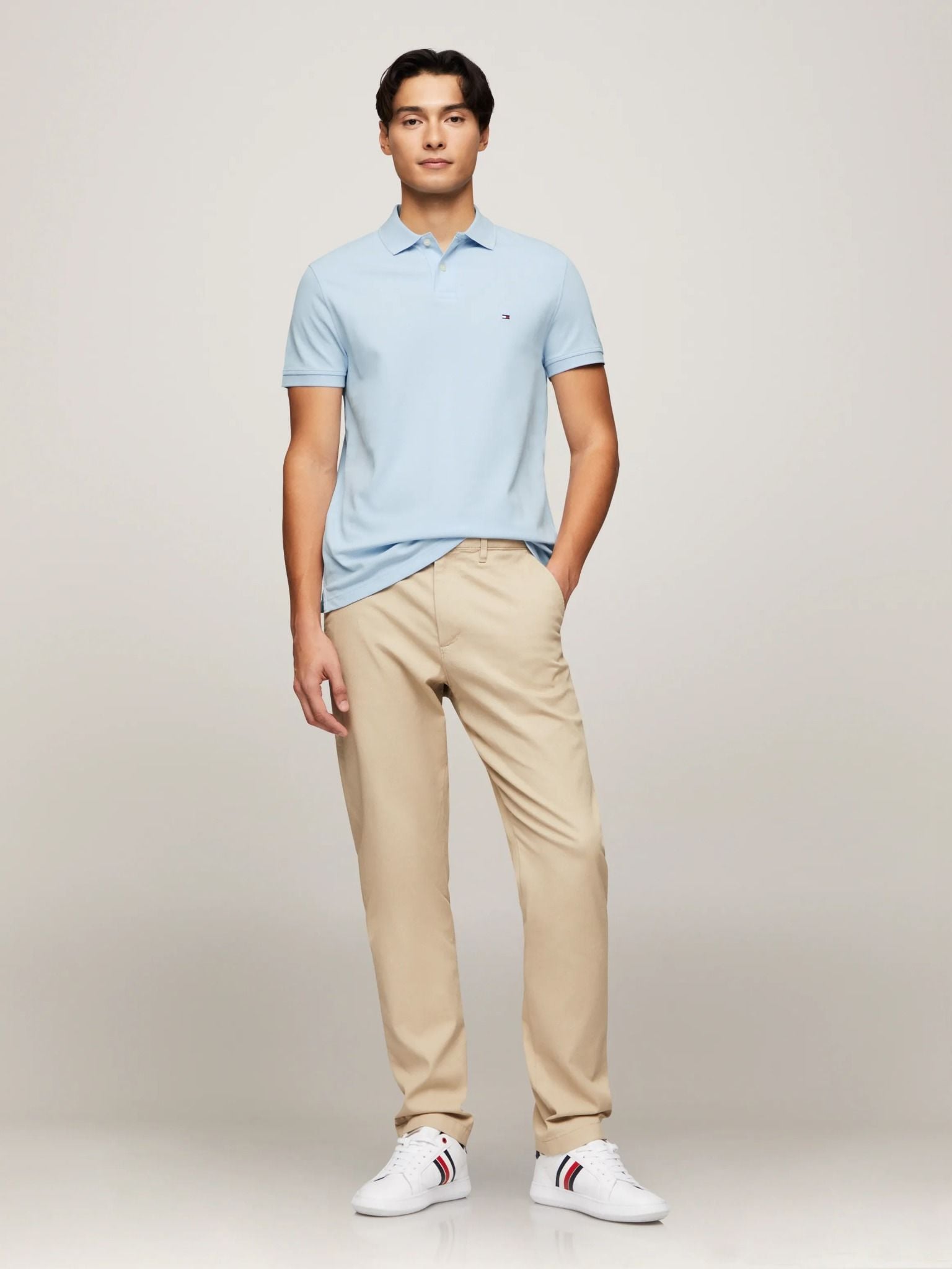 Tommy Hilfiger - Áo polo tay ngắn nam Premium 1985 Regular Seasonal Polo