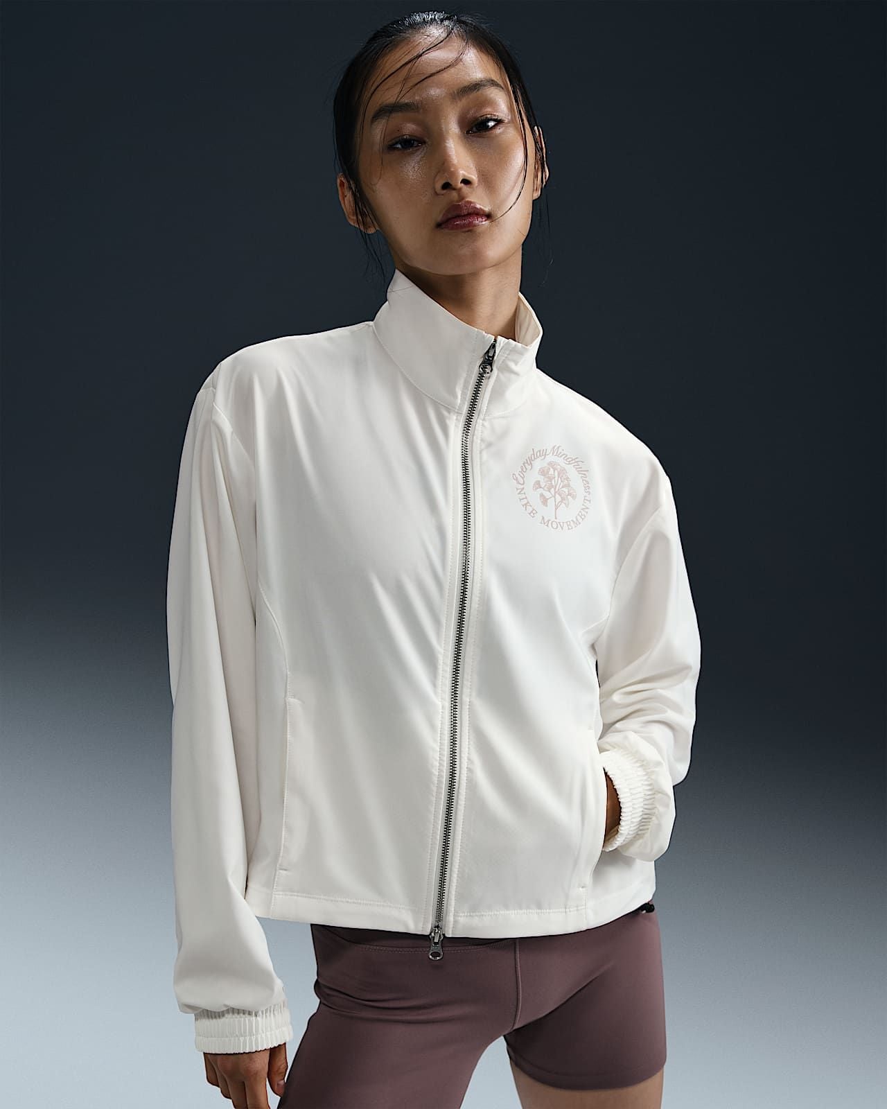 Nike - Áo khoác thể thao Nữ One Relaxed Women's Dri-FIT Jacket
