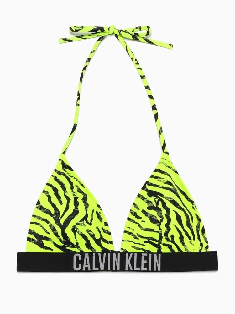 Calvin Klein - Áo ngực đi bơi CK nữ Triangle Fit Print Swim Bra