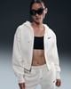 Nike - Áo khoác hoodie thể thao Nữ Phoenix Fleece Women's Loose Cropped Full-Zip Hoodie