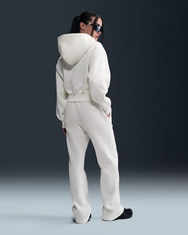 Nike - Áo khoác hoodie thể thao Nữ Phoenix Fleece Women's Loose Cropped Full-Zip Hoodie