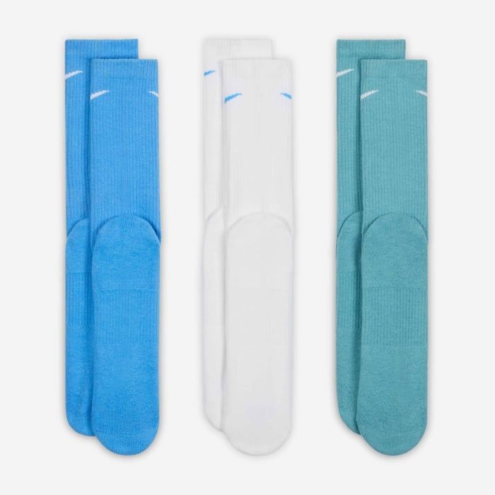 Nike - Vớ thể thao cổ cao (3 đôi) Nam Everyday Plus Cushioned Training Crew Socks (3 Pairs)