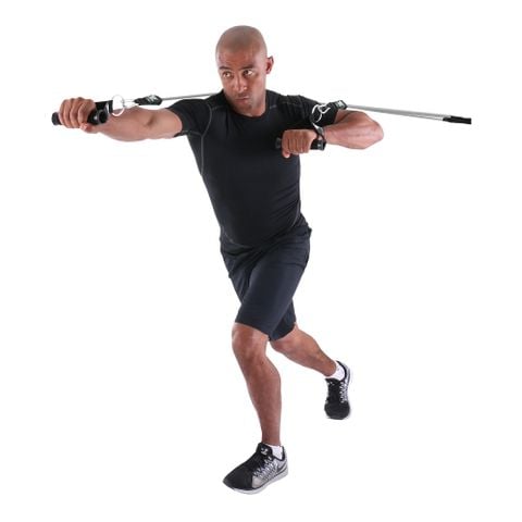 Ptp - Dụng cụ kháng lực tập gym nam nữ Elite Indoor Anchor Black Training