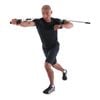 Ptp - Dụng cụ kháng lực tập gym nam nữ Elite Indoor Anchor Black Training
