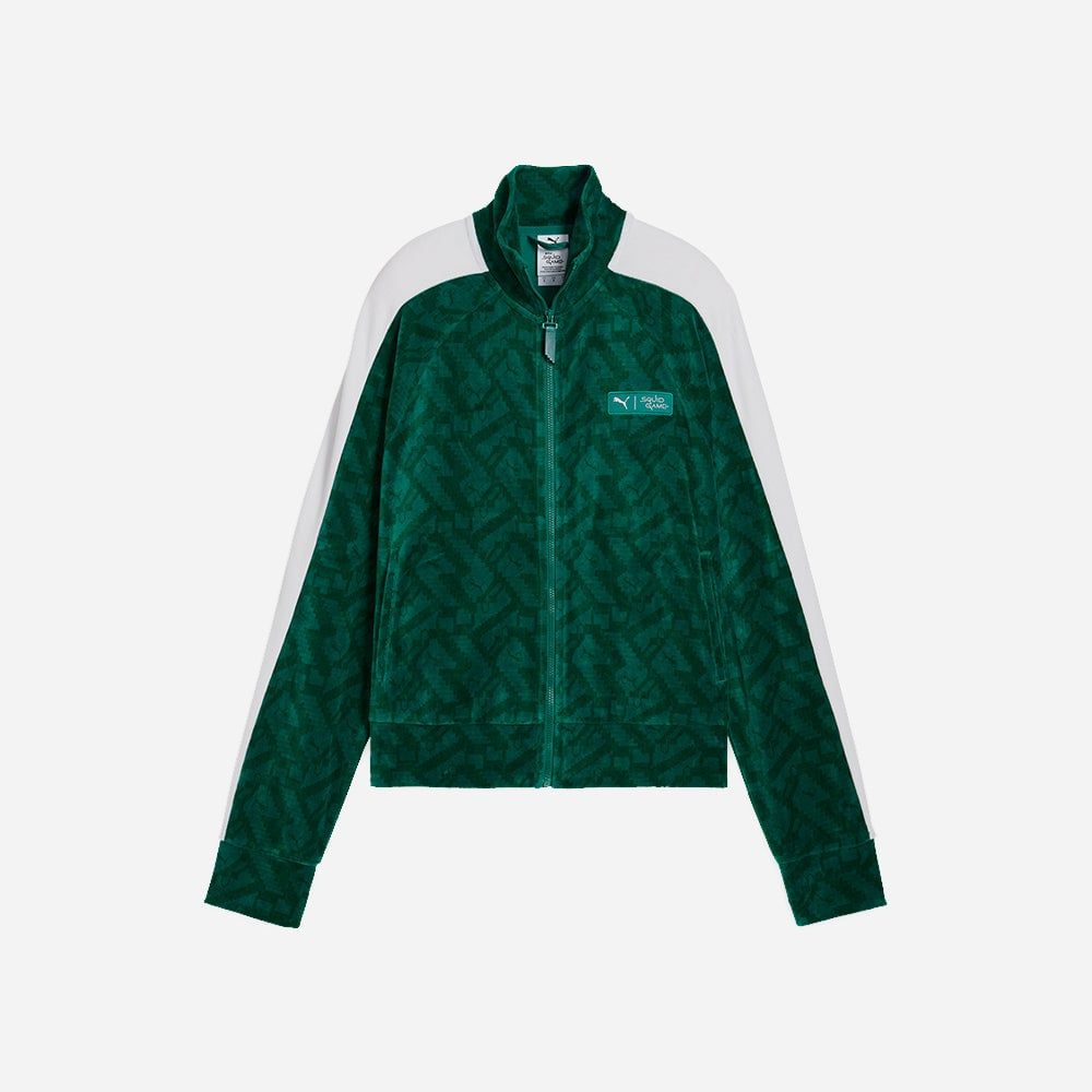 Puma - Áo khoác nữ Squid Game T7 Iconic Track Jacket Lifestyle
