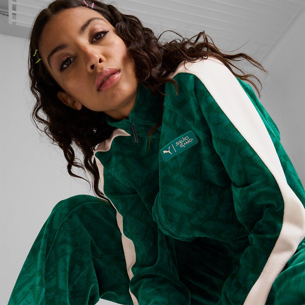 Puma - Áo khoác nữ Squid Game T7 Iconic Track Jacket Lifestyle