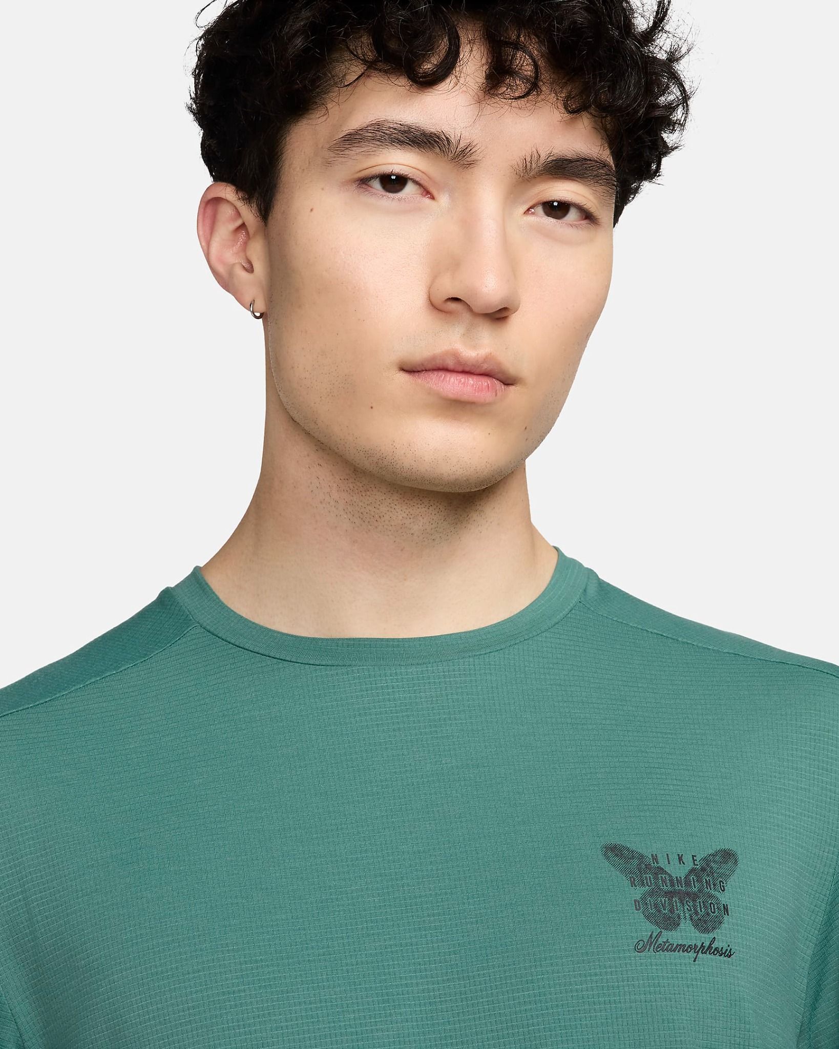 Nike - Áo tay ngắn chạy bộ Nam Rise 365 Running Division Men's Dri-FIT Running Top