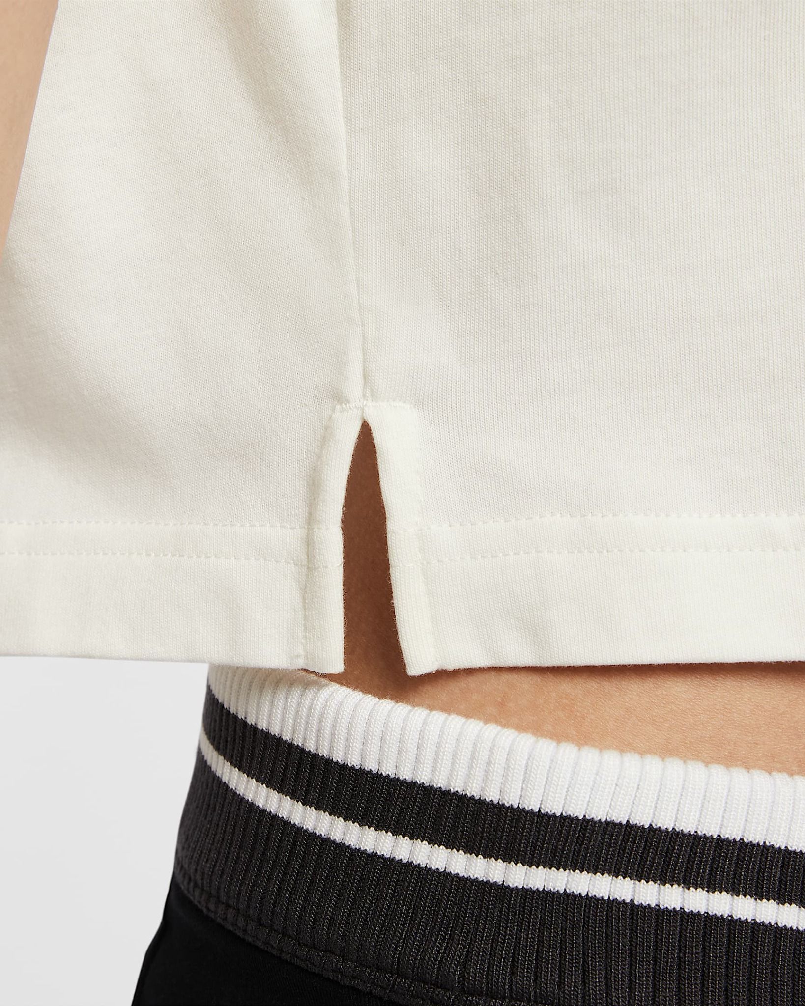Nike - Áo polo thể thao Nữ Nike Sportswear Women's Cropped Polo