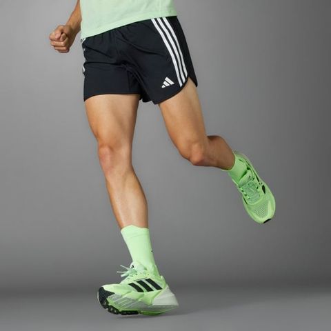 adidas - Quần ngắn chạy bộ Nam Own the Run 3-Stripes Shorts