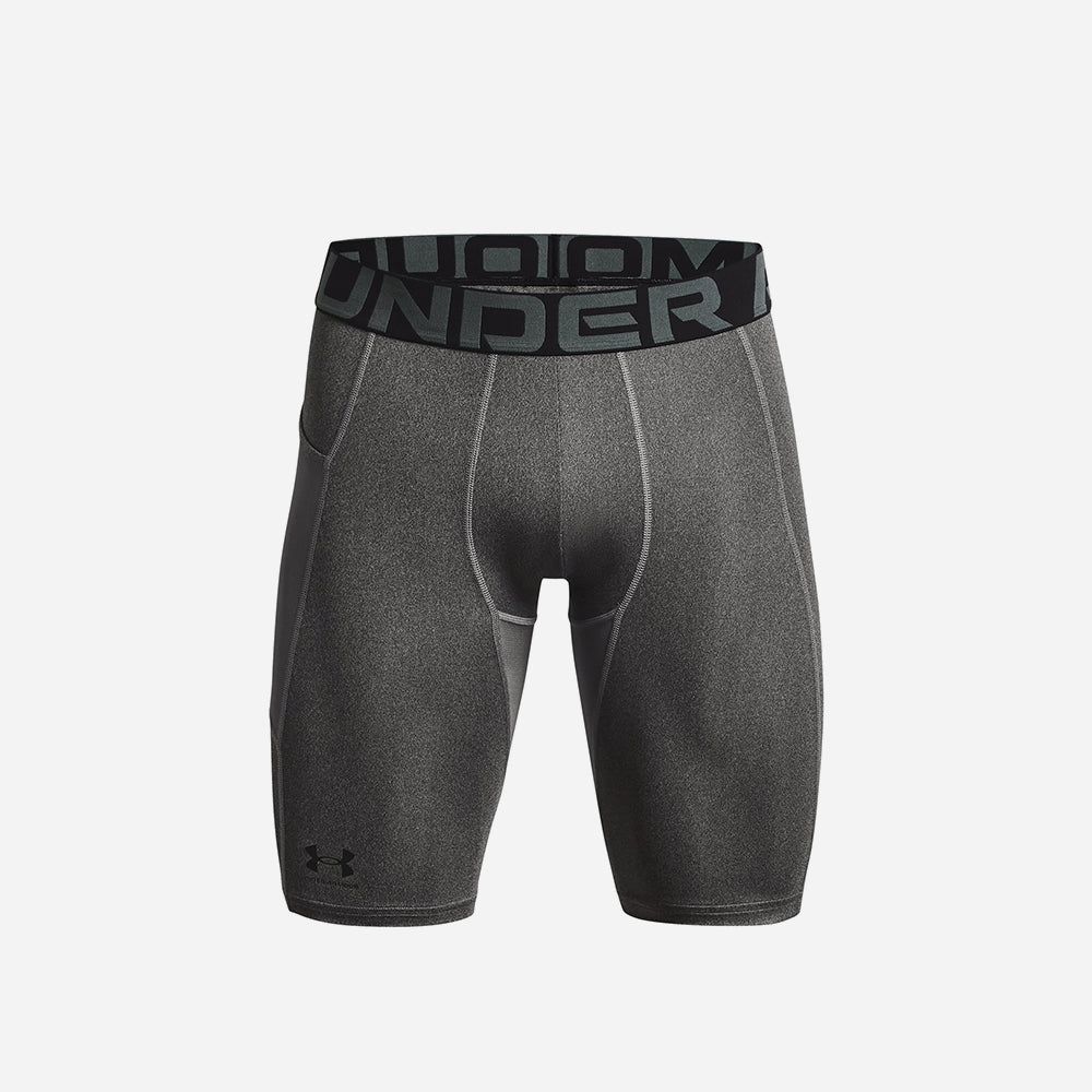 Under Armour - Quần ngắn ống ôm nam Armour Heatgear® Pocket Long Shorts Training