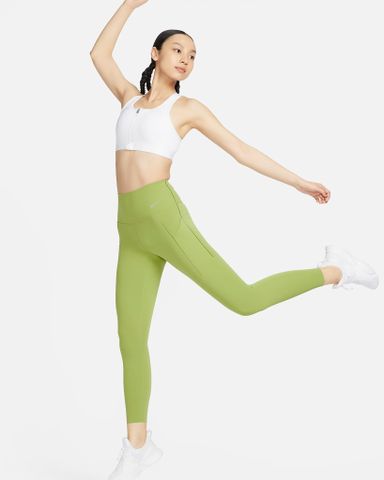 Nike - Quần dài ống ôm Nữ Universa Women's Medium-Support High-Waisted Leggings with Pockets