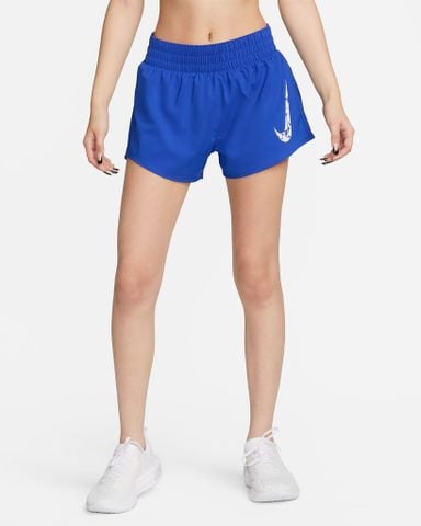 Nike - Quần ngắn thể thao Nữ Quần One Women's Dri-FIT Mid-Rise Brief-Lined Shorts