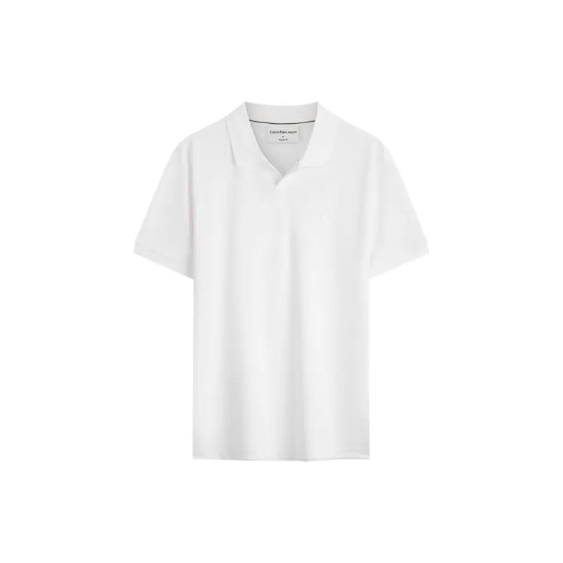 Calvin Klein - Áo polo CK nam Premium White Cooling Polo