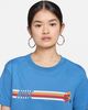 Nike - Áo thun thời trang Nữ Women's Woven Cropped T-Shirt