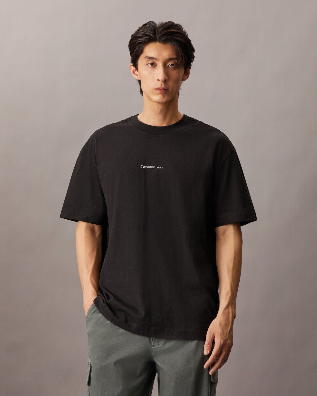 Calvin Klein - Áo thun thời trang CK nam City Grid Map Tee
