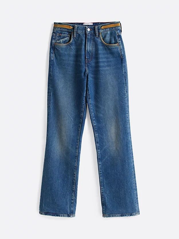 Tommy Hilfiger - Quần jeans dài nữ High Rise Relaxed Bootcut Jeans