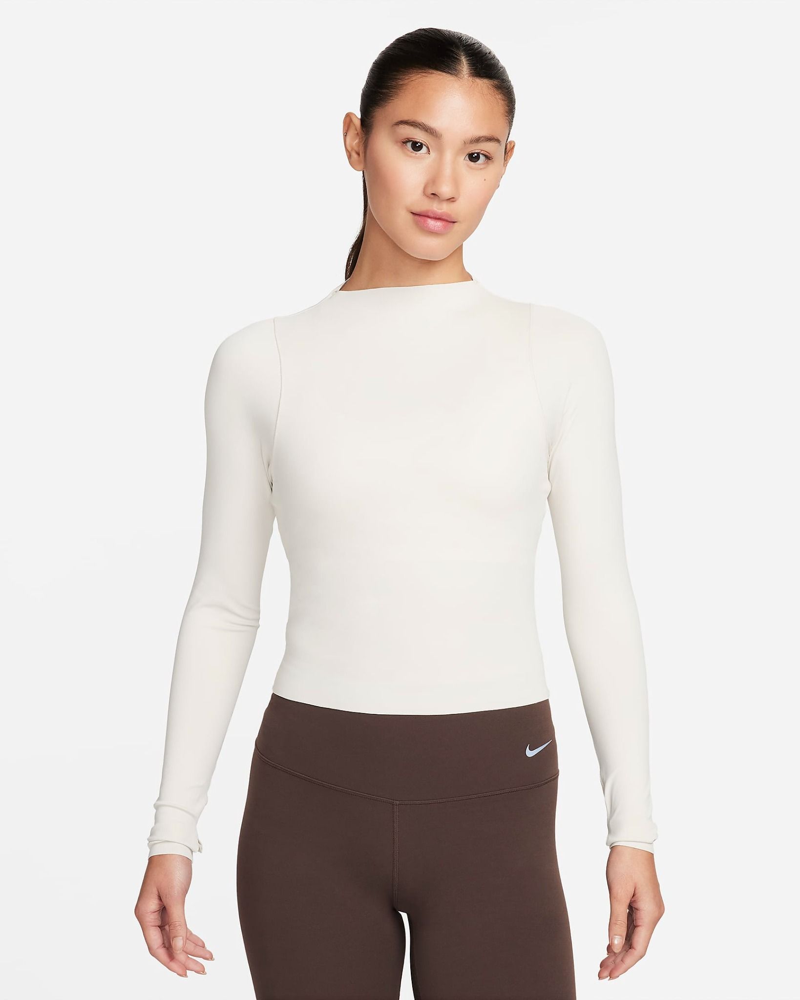 Nike - Áo tay dài thể thao Nữ Zenvy Women's Dri-FIT Long-Sleeve Top