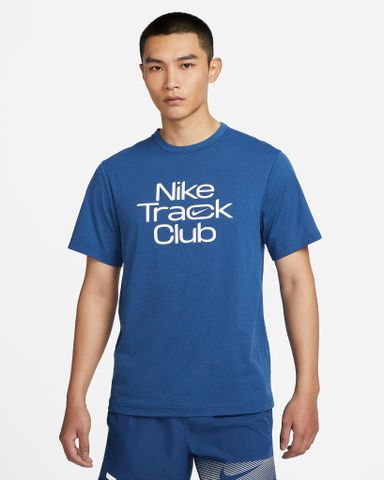 Nike - Áo tay ngắn thể thao Nam Track Club Men's Dri-FIT Short-Sleeve Running Top