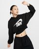 Nike - Áo khoác thể thao Nữ Women's Oversized Cropped French Terry Pullover Hoodie