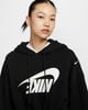 Nike - Áo khoác thể thao Nữ Women's Oversized Cropped French Terry Pullover Hoodie