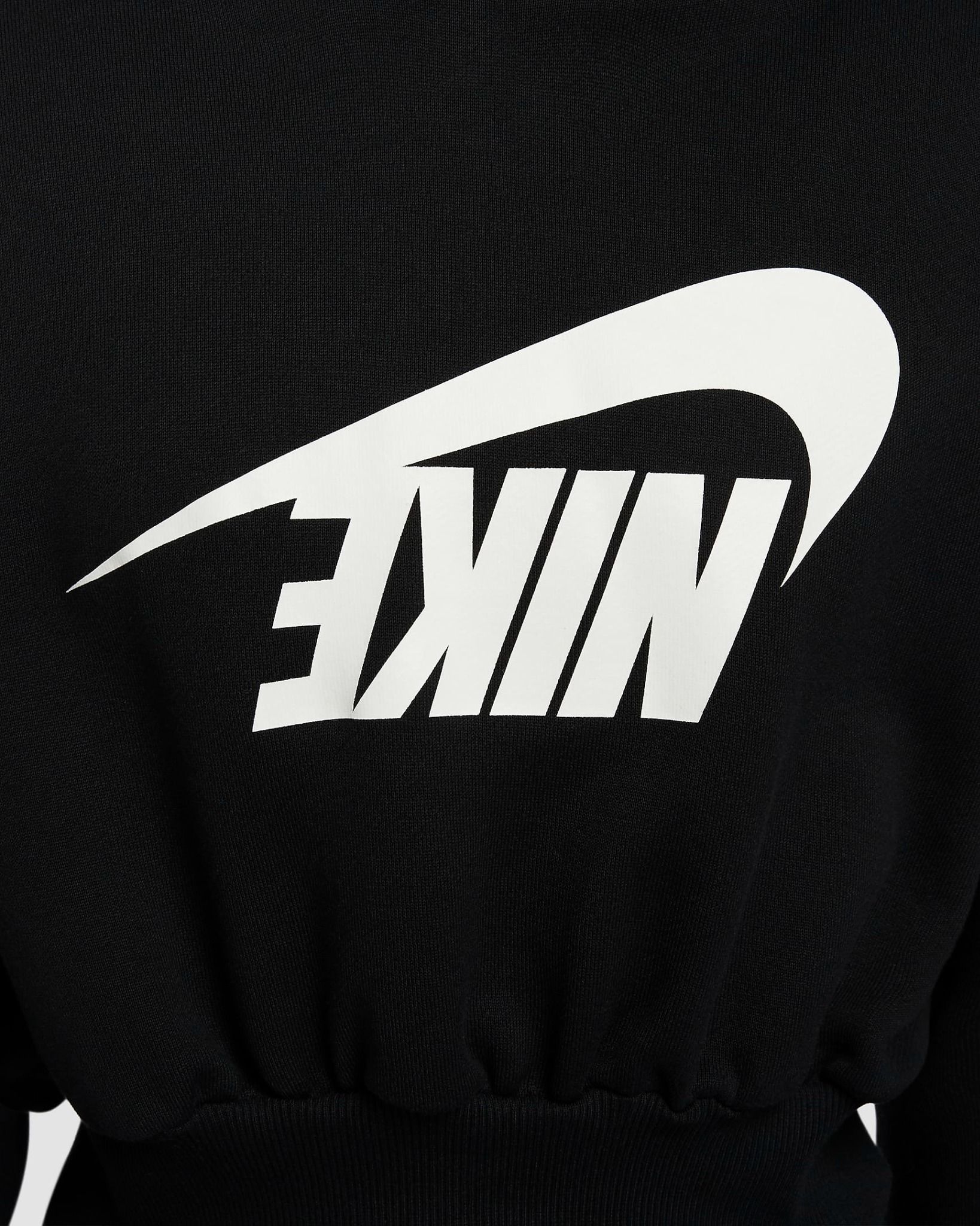 Nike - Áo khoác thể thao Nữ Women's Oversized Cropped French Terry Pullover Hoodie