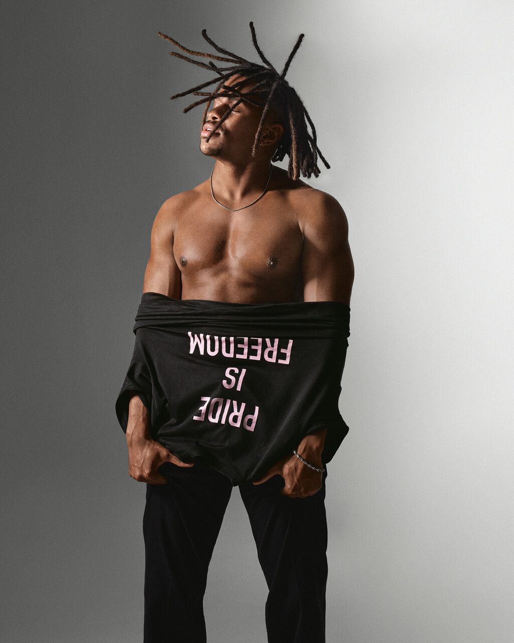 Calvin Klein - Áo tay ngắn thời trang CK nam Pride is Freedom Logo Tee
