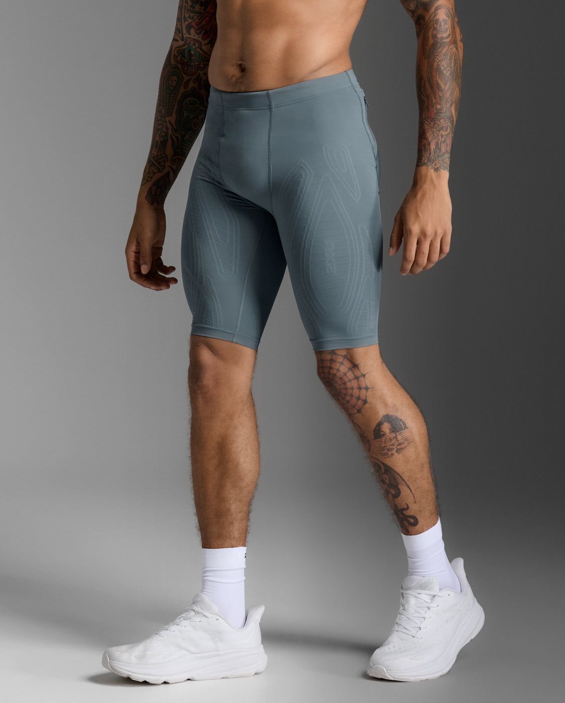 2Xu - Quần ngắn chạy bộ nam Light Speed Compression Shorts Running