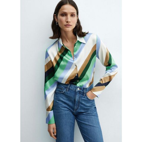 Mango - Áo sơ mi nữ Women's Verdi Shirt