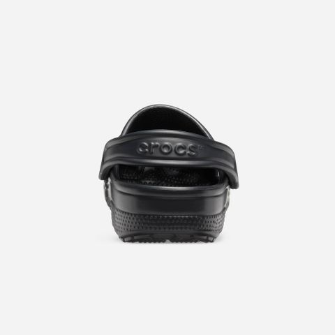 Crocs - Giày sandal nam nữ Classic Black Clog