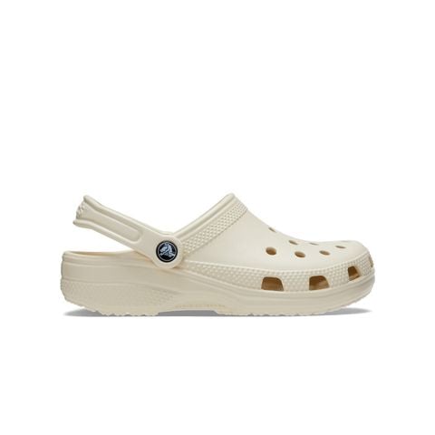 Crocs - Xăng đan nam nữ Classic Clog Unisex Bone Lifestyle