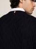 Tommy Hilfiger - Áo len tay dài nam Lny Cable Cneck Logo Sweater