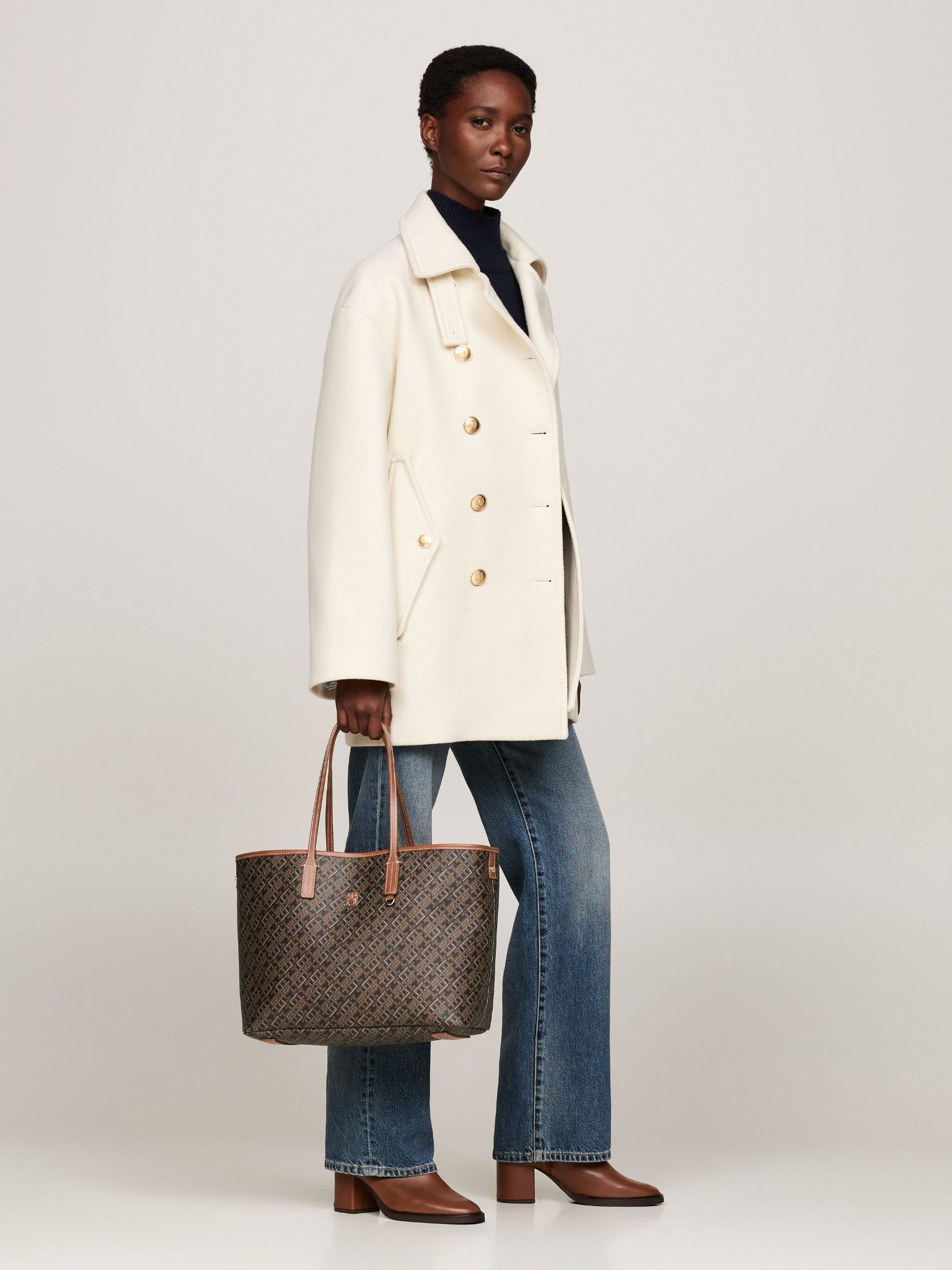 Tommy Hilfiger - Túi xách nữ TH Monoplay Removable Pouch Tote