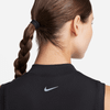 Nike - Áo ba lỗ thể thao Nữ One Fitted Women's Dri-FIT Mock-Neck Cropped Tank Top