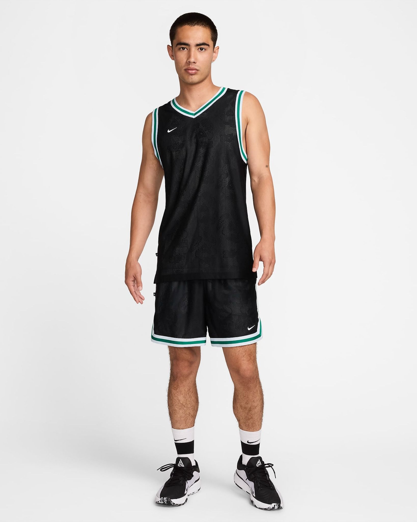 Nike - Áo ba lỗ thể thao Nam Giannis Men's Dri-FIT DNA Basketball Jersey