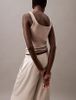 Calvin Klein - Quần ngủ CK nữ Sensual Satin Wide Leg Pant