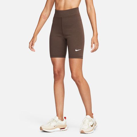 Nike - Quần ngắn ống ôm thể thao Nữ Women's Sportswear Classics High-Waisted 8