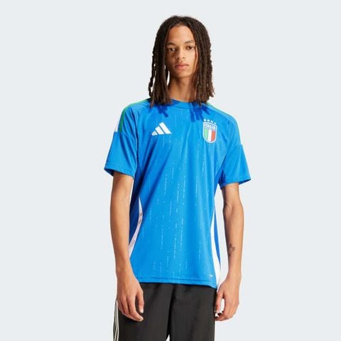 adidas - Áo tay ngắn đá banh Nam adidas Italy 24 Home Jersey