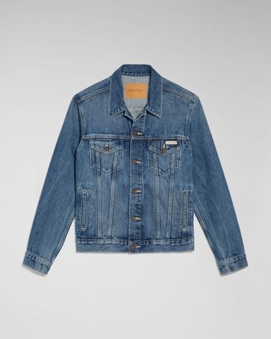 Calvin Klein - Áo khoác jeans nam Classic Trucker Jacket