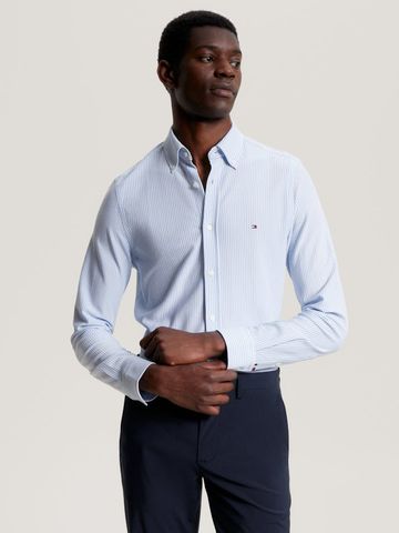 Tommy Hilfiger - Áo sơ mi tay dài nam 1985 Collection Pinstripe Slim Fit Shirt