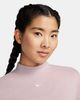 Nike - Áo tay dài thể thao Nữ Chill Terry Women's Crew-Neck Cropped French Terry Top