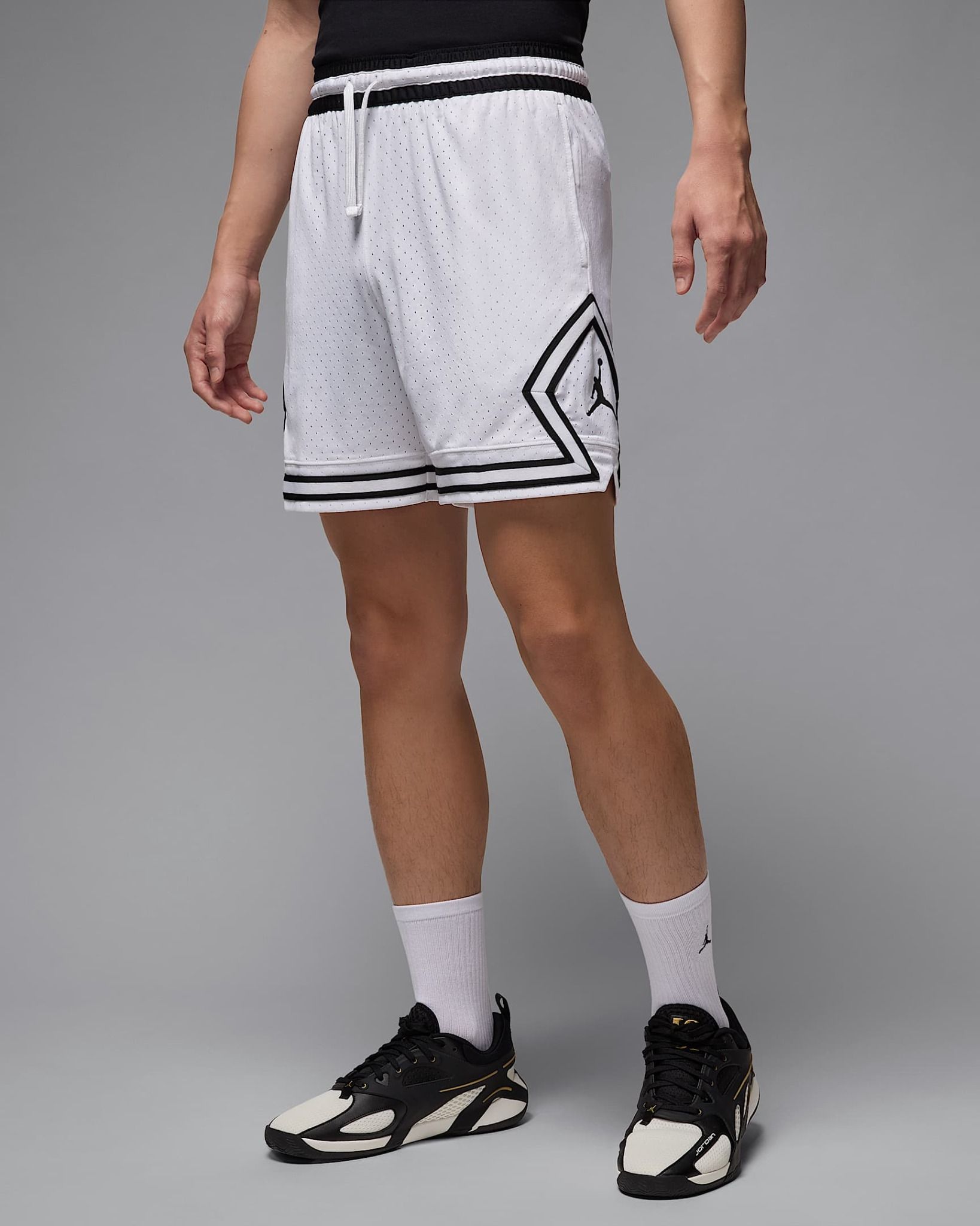 Nike - Quần lửng thể thao Nam Jordan Sport Men's Dri-FIT Mesh Diamond Shorts
