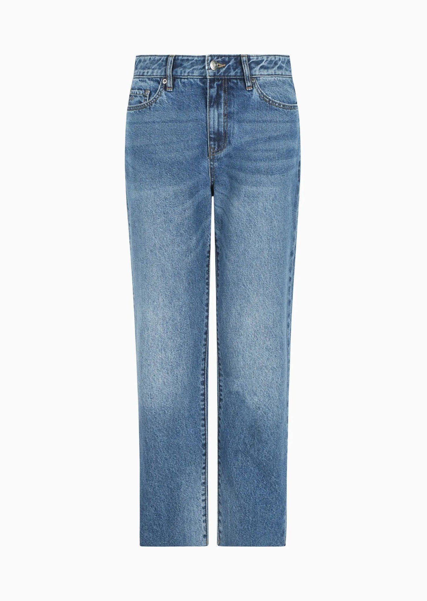 Armani Exchange - Quần jeans ống thẳng nhỏ nữ Aix Women's 5 Pockets Pant