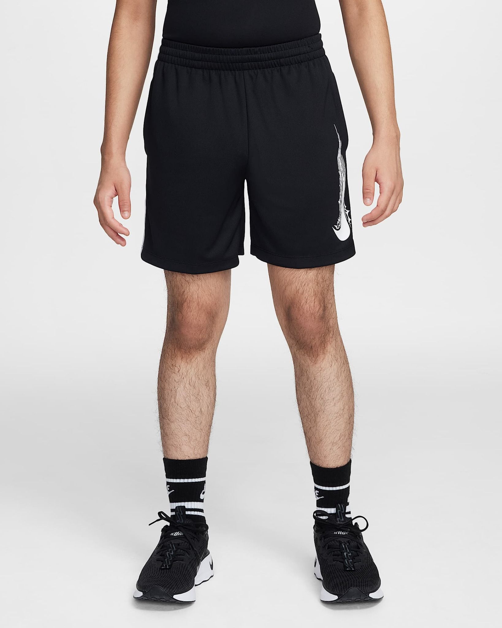 Nike - Quần lửng thể thao Trẻ Em Multi Older Kids' (Boys') Dri-FIT Shorts