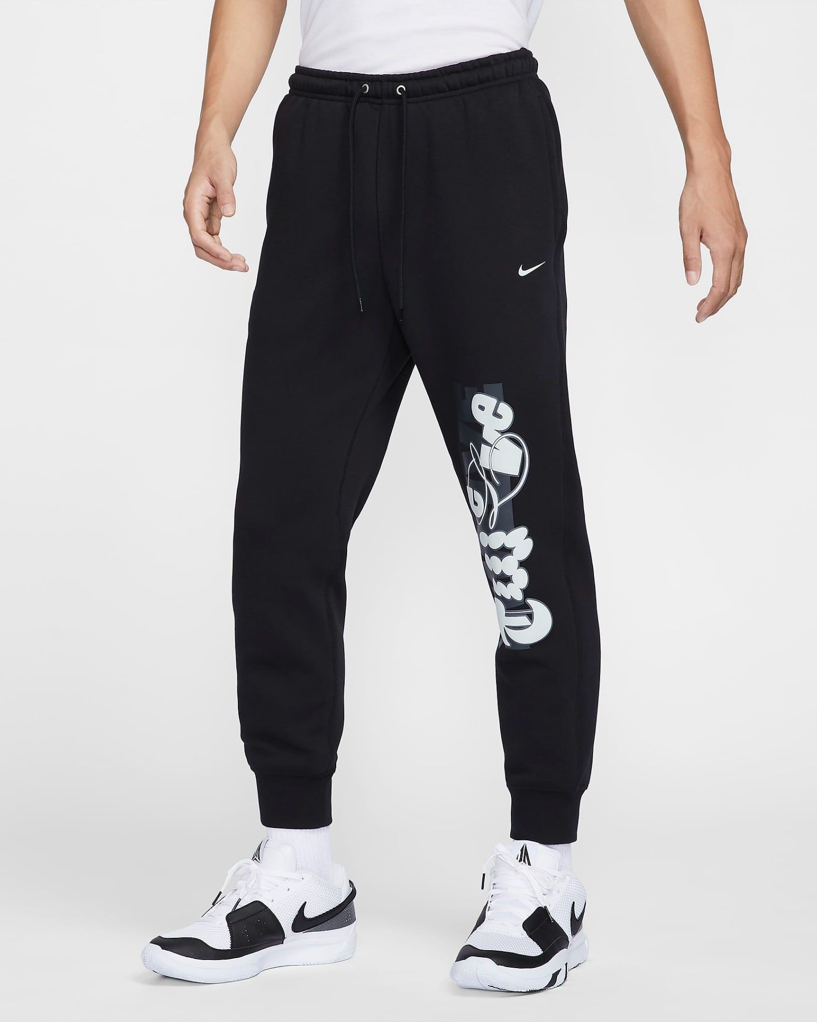 Nike - Quần dài thể thao Nam Ja Men's Fleece Basketball Jogger Trousers