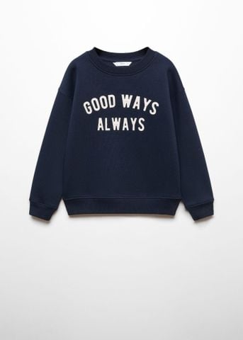 Mango - Áo nỉ bé trai Mid Always Sweatshirt