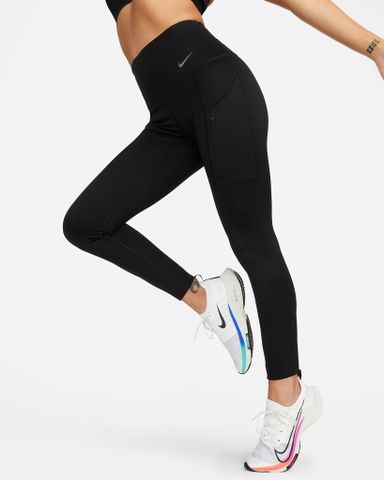 Nike - Quần lửng thể thao Nữ Go Women's Firm-Support High-Waisted 7/8 Leggings with Pockets