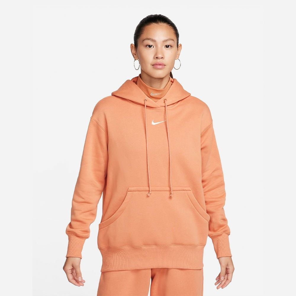 Nike - Áo khoác có mũ trùm đầu Nữ Women's Nike Sportswear Phoenix Fleece Hoodie