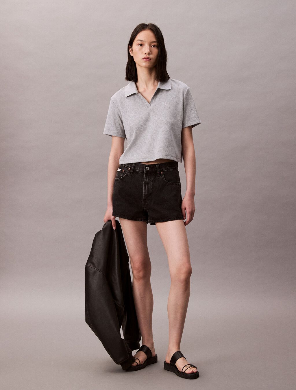 Calvin Klein - Quần jeans ngắn CK nữ 90's Denim Shorts